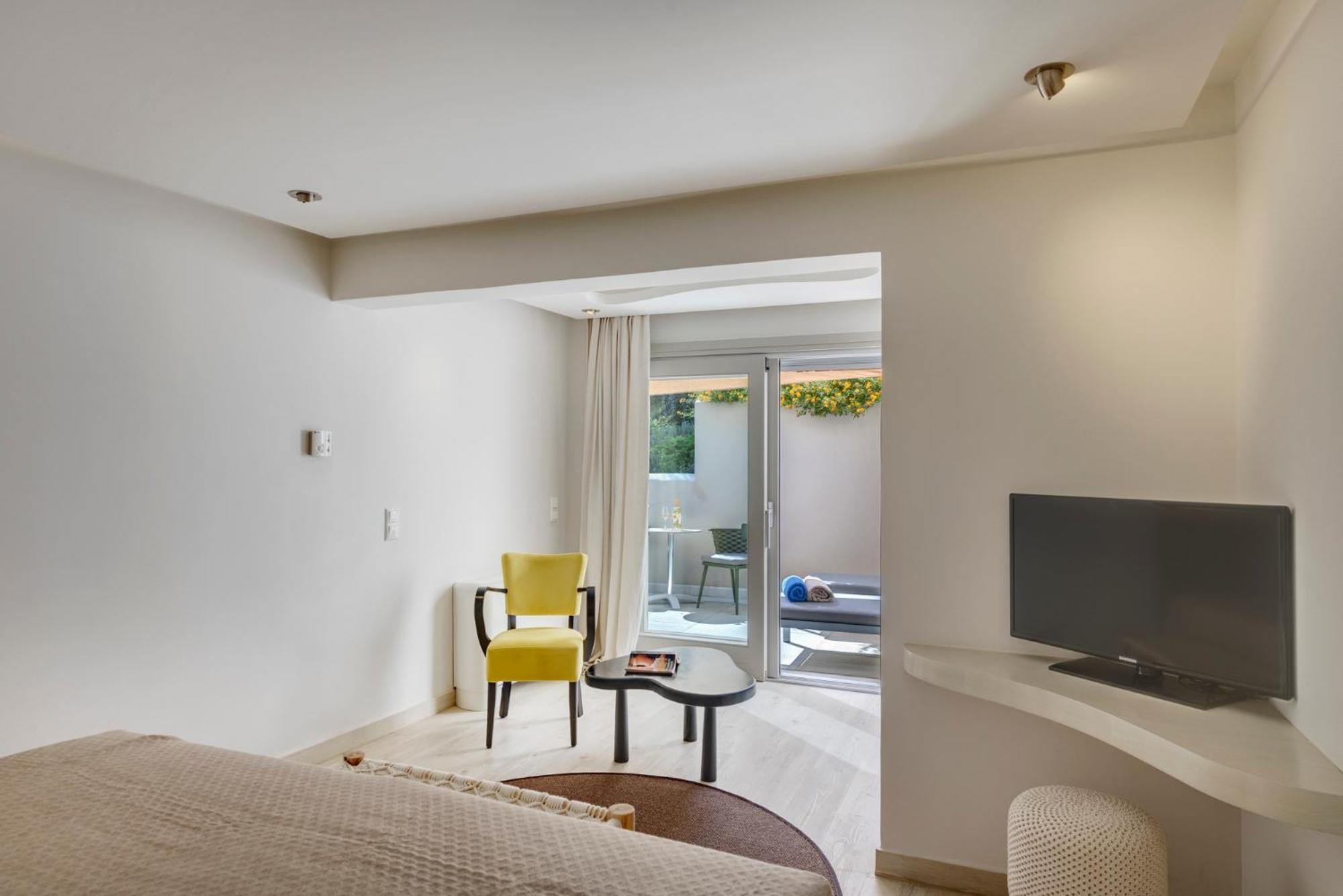 Kouros Art Hotel (Adults Only) Stelida  Oda fotoğraf
